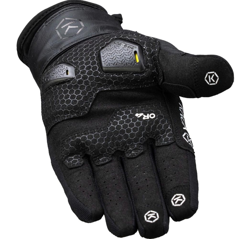 Guantes de moto Knox Orsa Textile OR4 negros