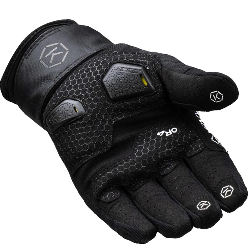 Guantes de moto Knox Orsa Textile OR4 negros
