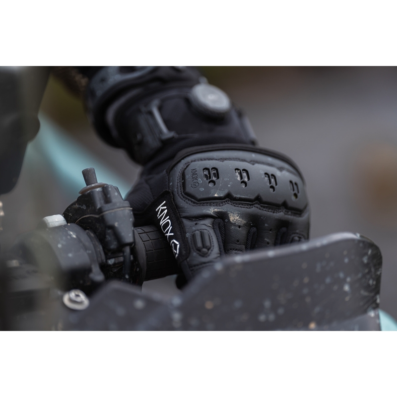 Guantes de moto Knox Orsa Textile OR4 negros