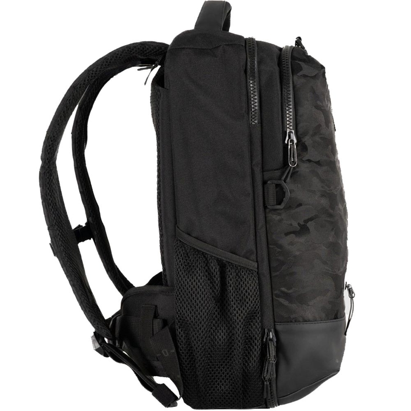 Mochila para moto Knox Eda Every Day Adventure de 25 l, color negro