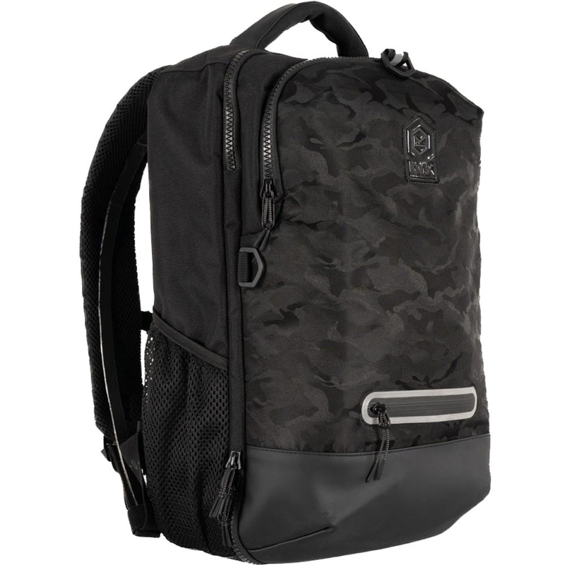 Mochila para moto Knox Eda Every Day Adventure de 25 l, color negro