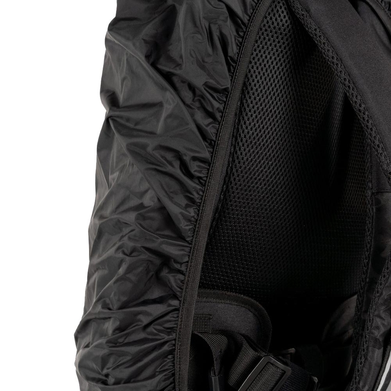 Mochila para moto Knox Eda Every Day Adventure de 25 l, color negro