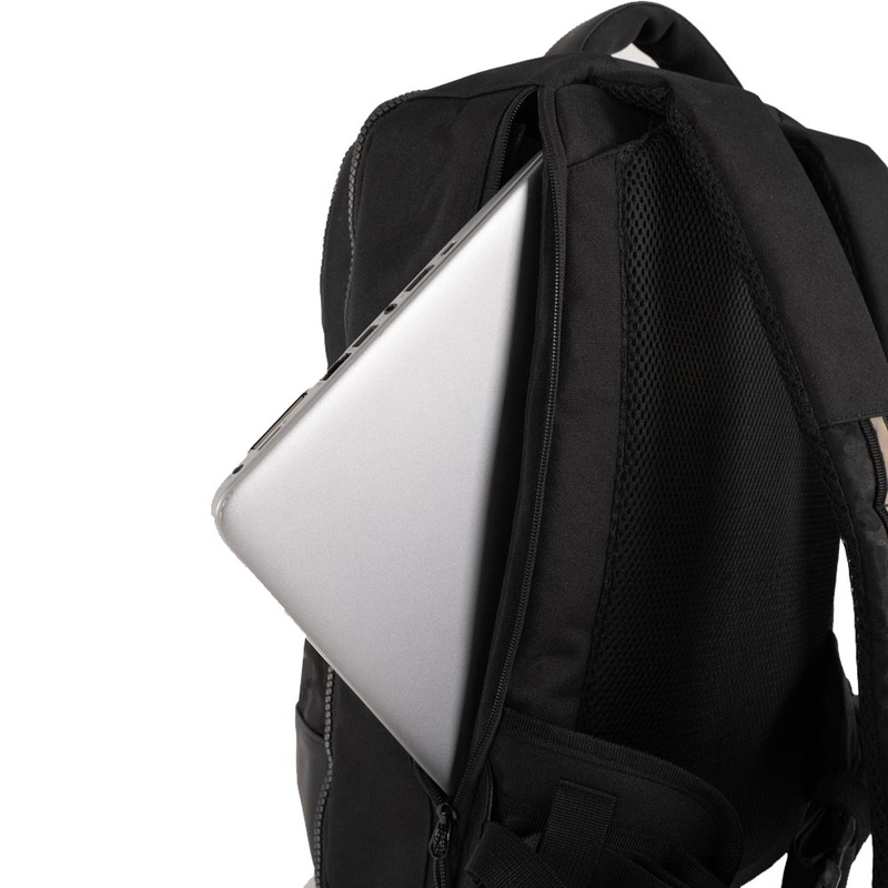 Mochila para moto Knox Eda Every Day Adventure de 25 l, color negro