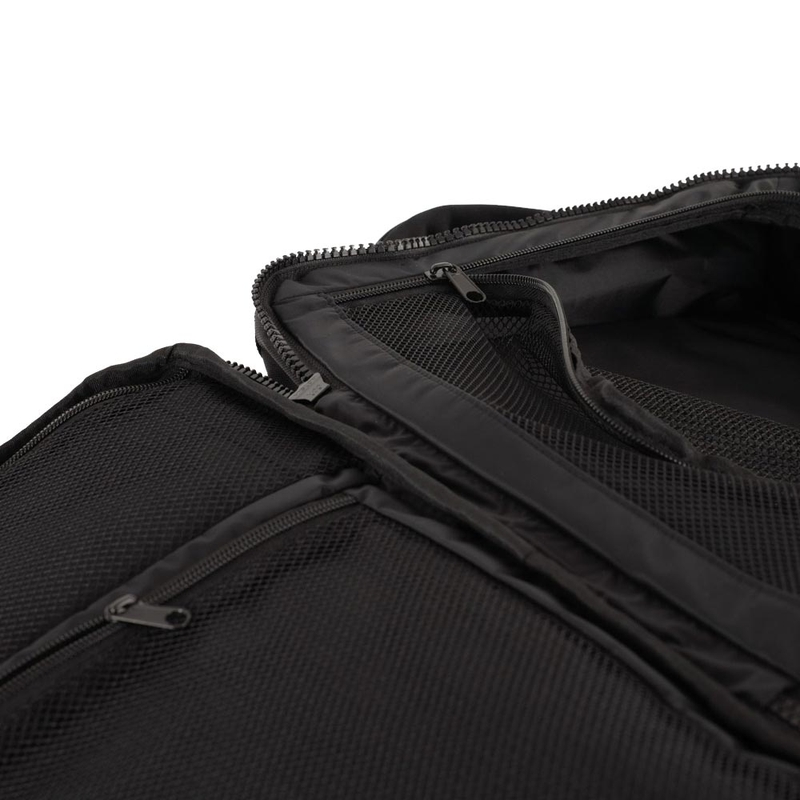 Mochila para moto Knox Eda Every Day Adventure de 25 l, color negro