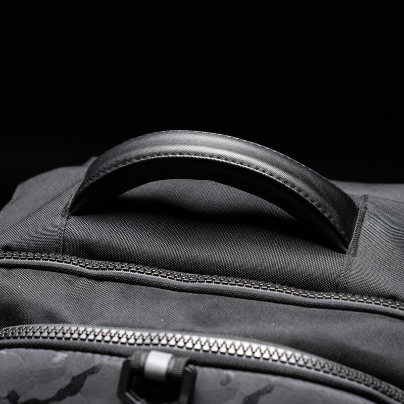 Mochila para moto Knox Eda Every Day Adventure de 25 l, color negro