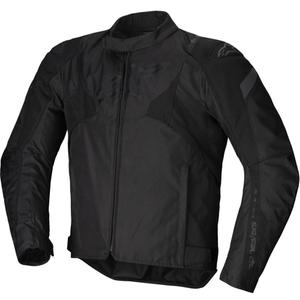 Chaqueta de moto impermeable Alpinestars T-JAWS V4 negra-negra