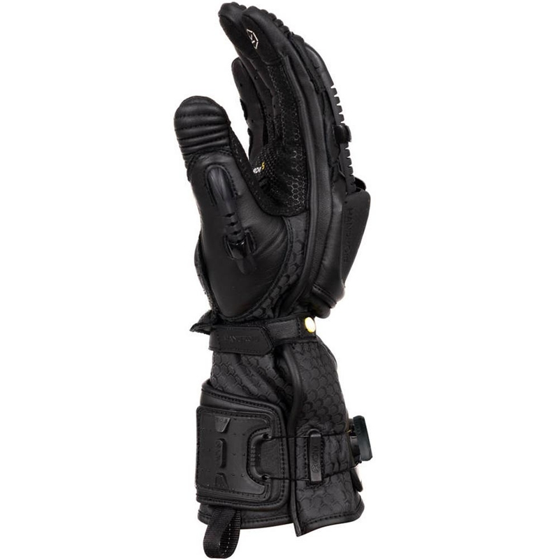 Guantes de moto Knox Handroid All Black Mk5 negros