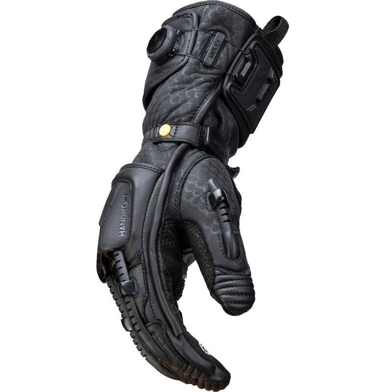 Guantes de moto Knox Handroid All Black Mk5 negros