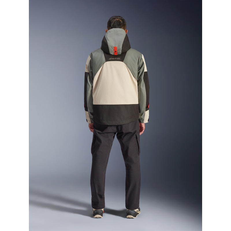 Chaqueta de moto impermeable Alpinestars Mospher gris-negro