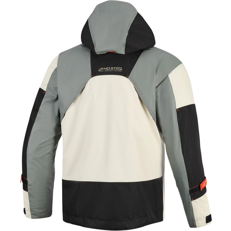 Chaqueta de moto impermeable Alpinestars Mospher gris-negro