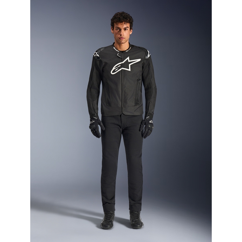 Chaqueta de moto Alpinestars T-GP AIR negra