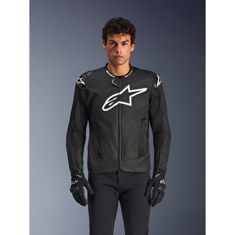 Chaqueta de moto Alpinestars T-GP AIR negra