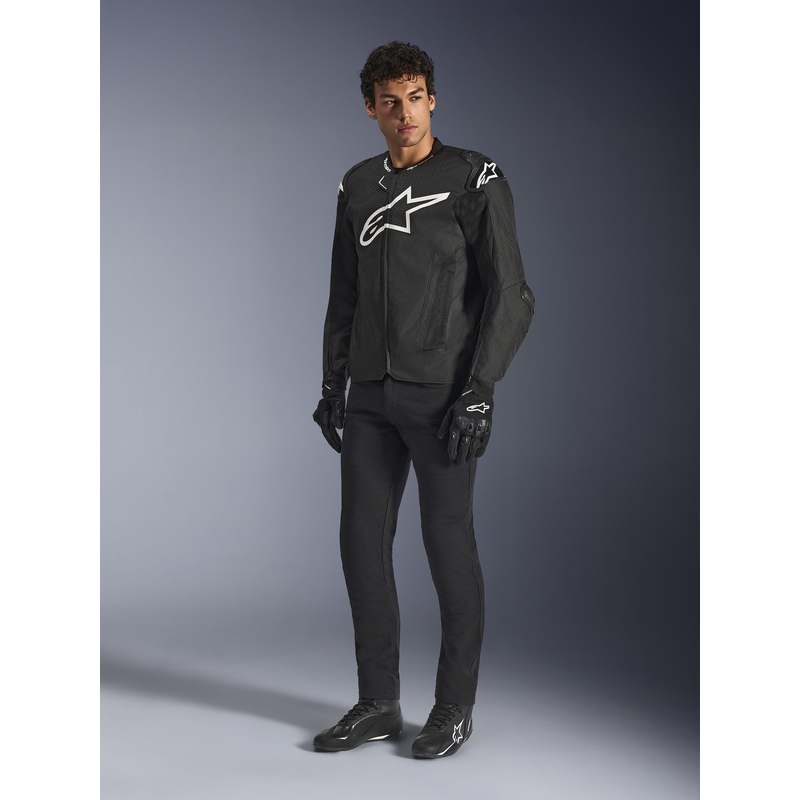 Chaqueta de moto Alpinestars T-GP AIR negra