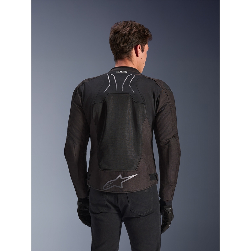 Chaqueta de moto Alpinestars SMX Air negra-antracita