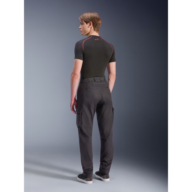 Pantalones cargo para moto Alpinestars Flex-AST, color negro.