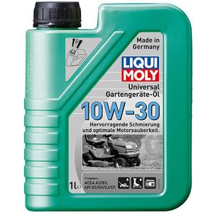 Aceite universal para motores LIQUI MOLY 4T 10W-30 para equipos de jardinería, 1 litro.