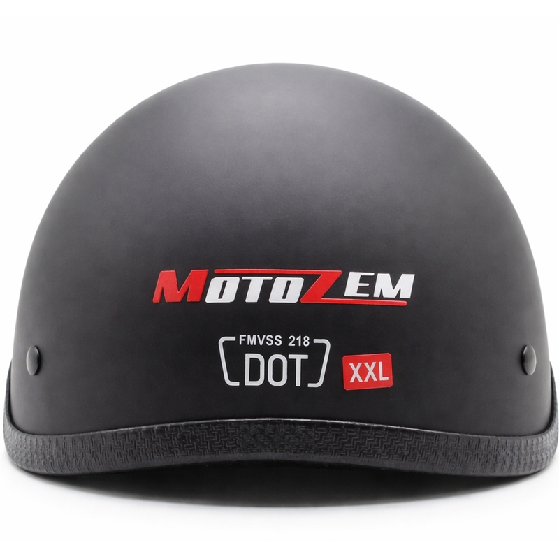Casco abierto MotoZem negro