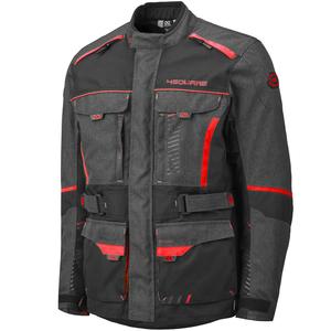 Chaqueta de moto 4SQUARE Trailer Craft gris-rojo