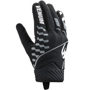 Guantes de moto IXON Venum Hurry negro-gris-blanco