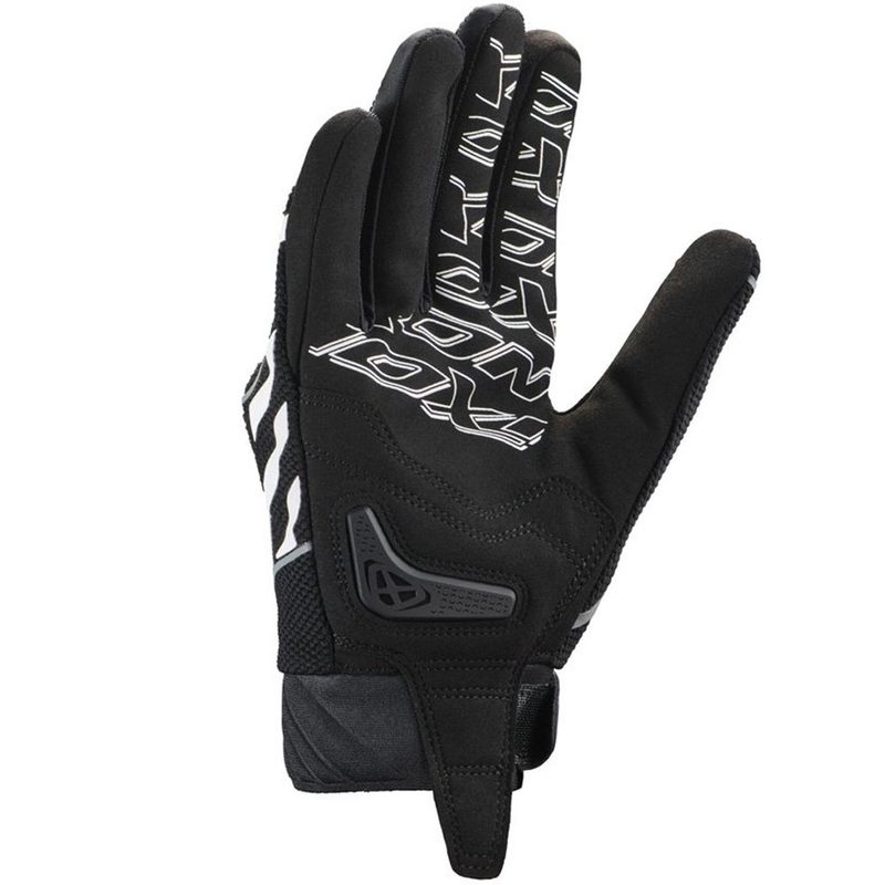Guantes de moto IXON Venum Hurry negro-gris-blanco