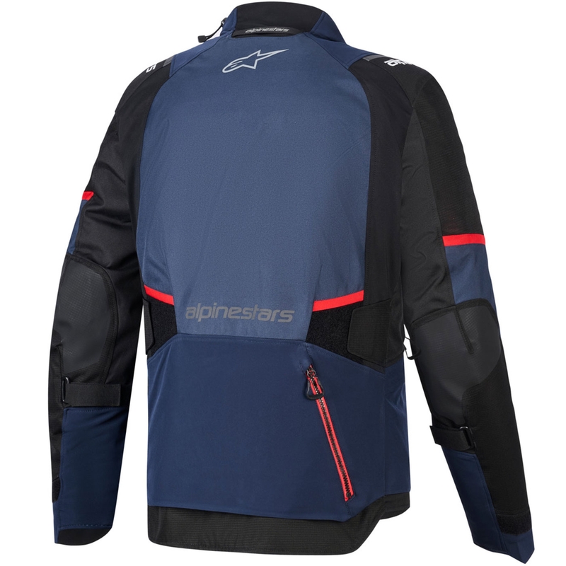Chaqueta de moto Alpinestars Andes V4 Drystar Azul oscuro-Azul-Negro