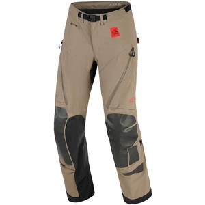 Pantalones de moto Alpinestar Nazca 3L Gore-Tex PRO color marrón claro-negro