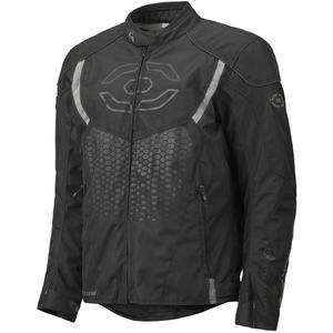 Chaqueta de moto 4SQUARE Sportster Dart negra-gris