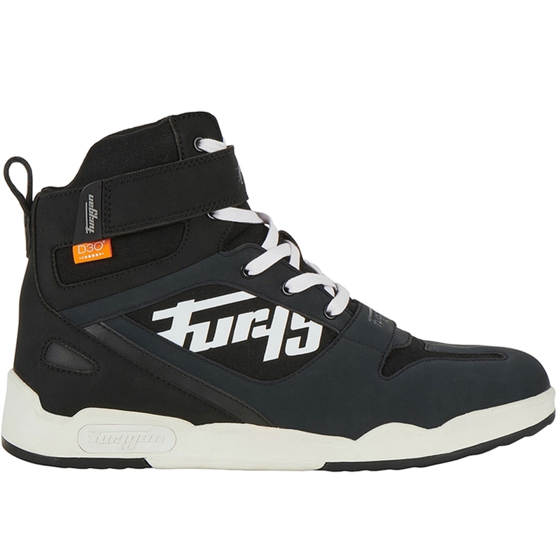 Botas de moto Furygan Get Down Negras y Blancas