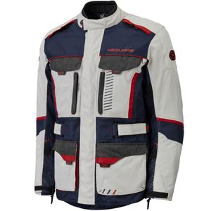 Chaqueta de moto 4SQUARE Trailer Craft blanca-azul-roja