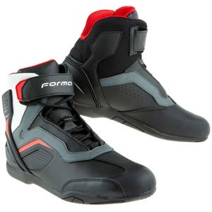 Botas de moto Forma Stinger EVO Flow negro-rojo-blanco-gris