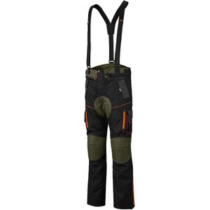 Pantalones de moto 4SQUARE Trailer Craft color caqui-naranja