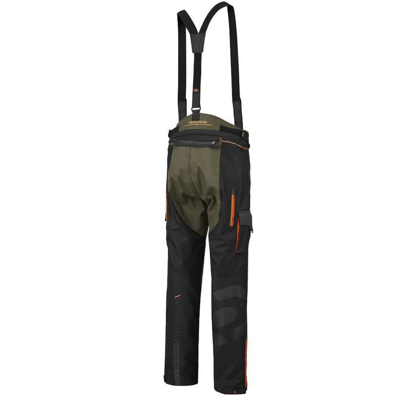 Pantalones de moto 4SQUARE Trailer Craft color caqui-naranja