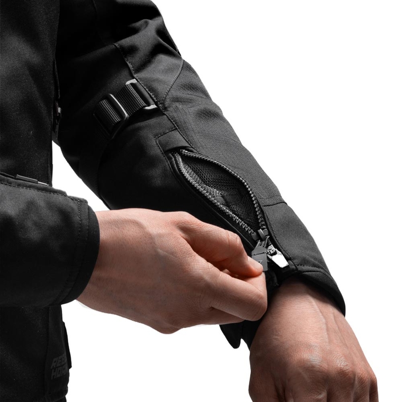 Chaqueta de moto Rebelhorn Swift negra