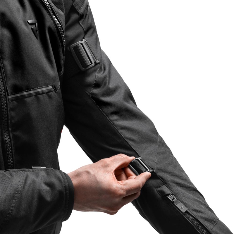 Chaqueta de moto Rebelhorn Swift negra
