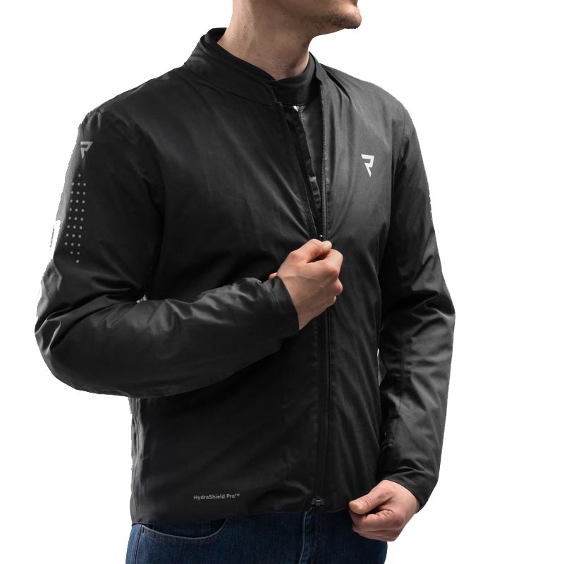 Chaqueta de moto Rebelhorn Swift negra