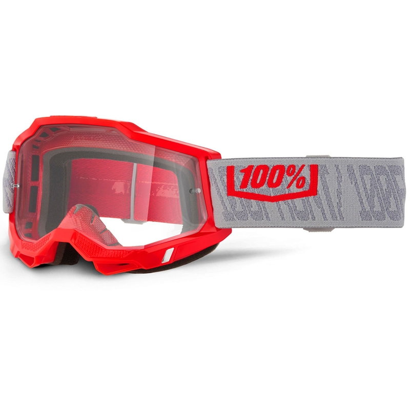 Gafas de motocross Gatorback 100% ACCURI 2 con plexiglás transparente