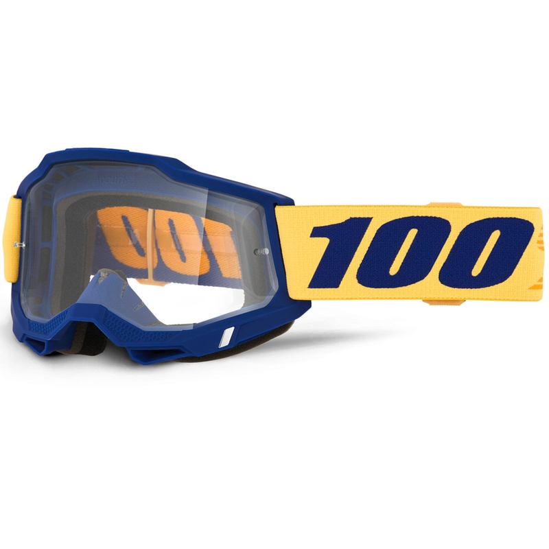 Gafas de motocross Desoto 100% ACCURI 2 con plexiglás transparente