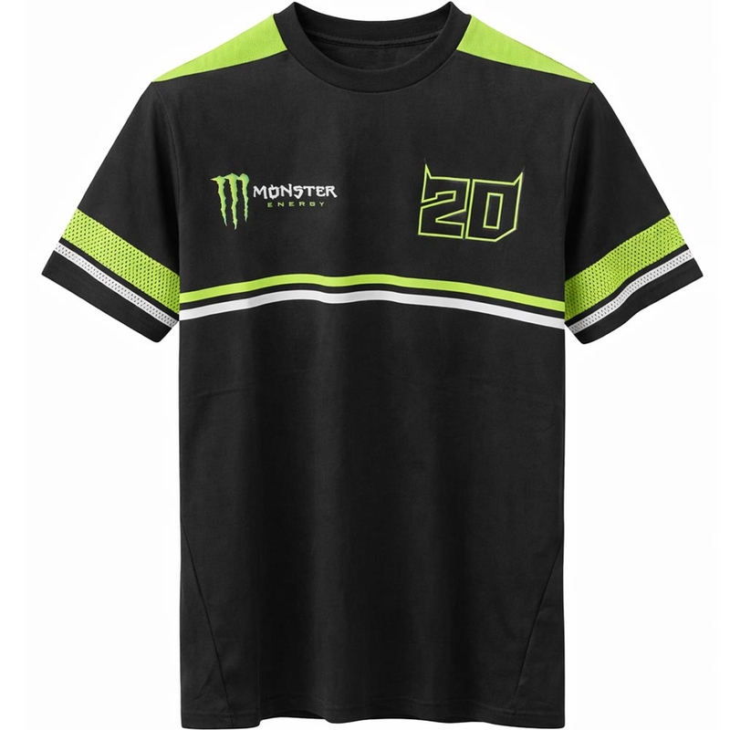 Camiseta negra Ducati Monster Fabio Quartararo 20