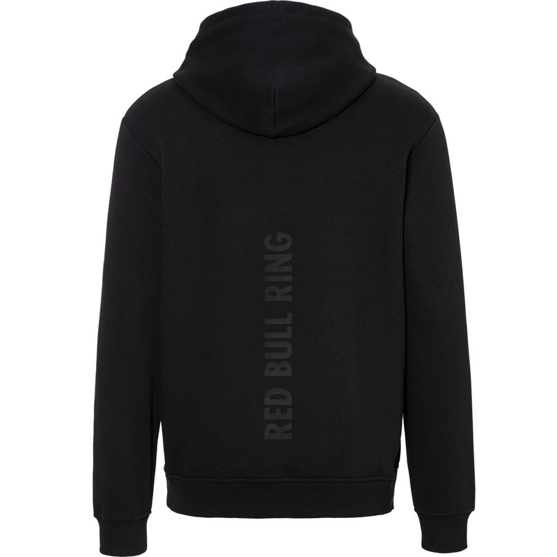 Sudadera con capucha negra del paddock de Red Bull Racing