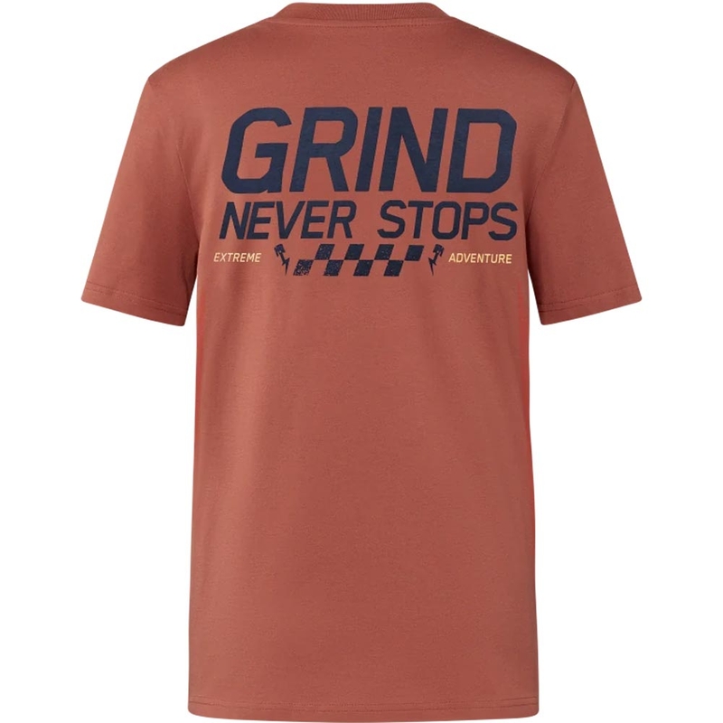 Camiseta KTM Red Bull Racing Grind marrón oscuro