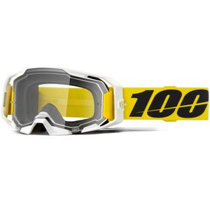 Gafas de motocross ARmatic Valera 100% con plexiglás transparente.