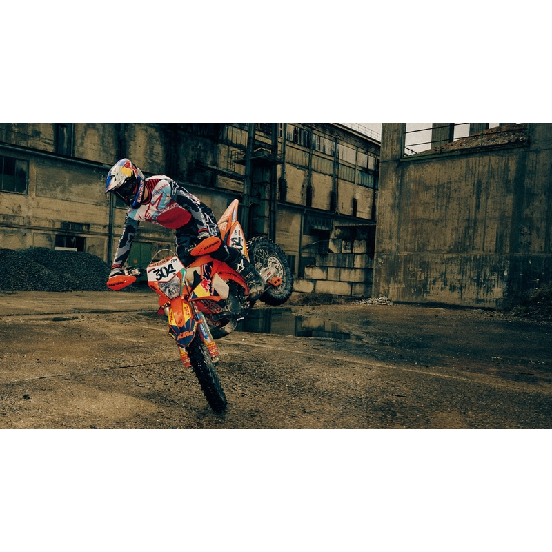 Camiseta de motocross Alpinestars Techstar edición limitada Beast Coast gris-negro-naranja