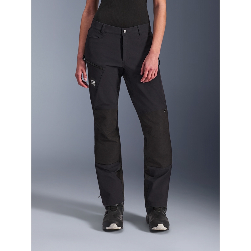 Pantalones de moto Alpinestars Stella Explore AST para mujer, color negro.