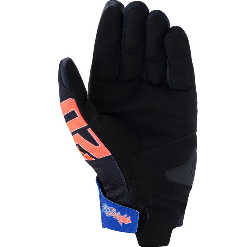 Guantes de moto Alpinestars Reef V2 FQ20, colección en negro, rojo flúor, azul y verde.