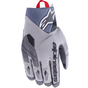 Guantes de moto Alpinestars Durack gris oscuro-gris claro
