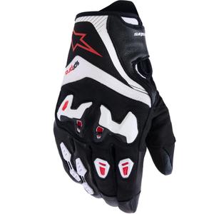 Guantes de moto Alpinestars SP-R PRO negro-blanco-rojo
