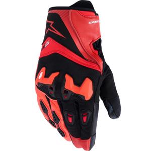 Guantes de moto Alpinestars SP-R PRO rojo-rojo flúor-negro
