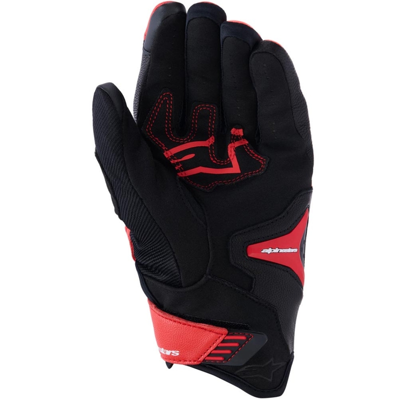 Guantes de moto Alpinestars SP-R PRO rojo-rojo flúor-negro