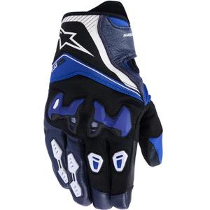 Guantes de moto Alpinestars SP-R PRO azul-negro-blanco