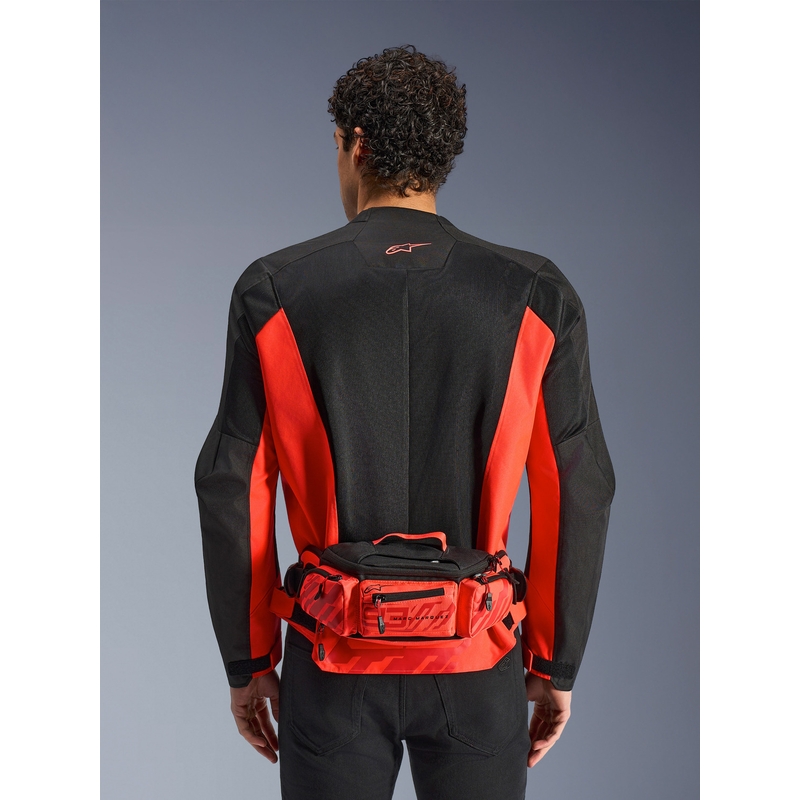 Riñonera ALPINESTARS MM93, colección flúor, rojo-rojo, 2,5 L